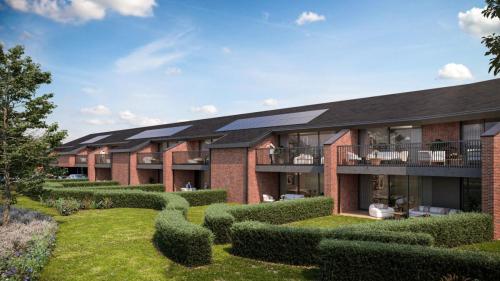 Blommekens Eeklo stapelwoningen tuinen